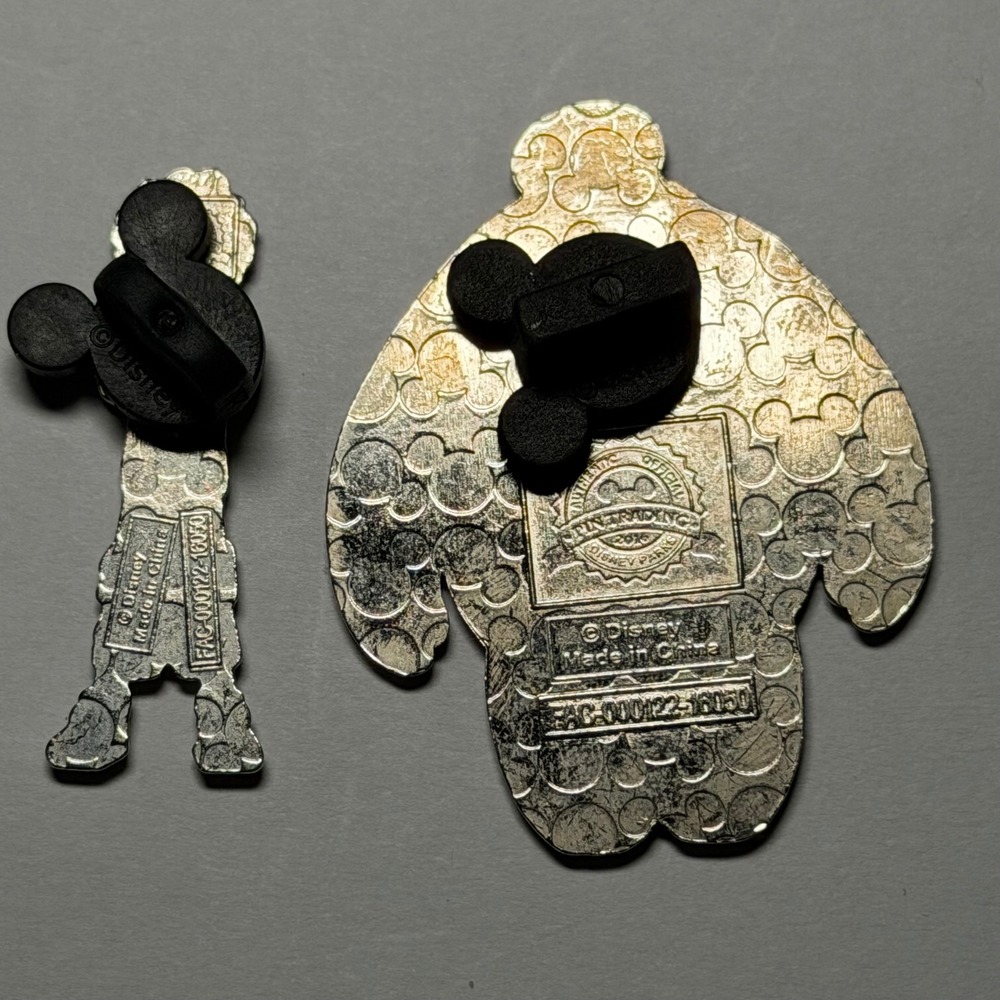 Disney Big Hero 6‎ Hiro Hamada and Baymax Enamel Pin Set 2016 Official Trading - Picture 4 of 5